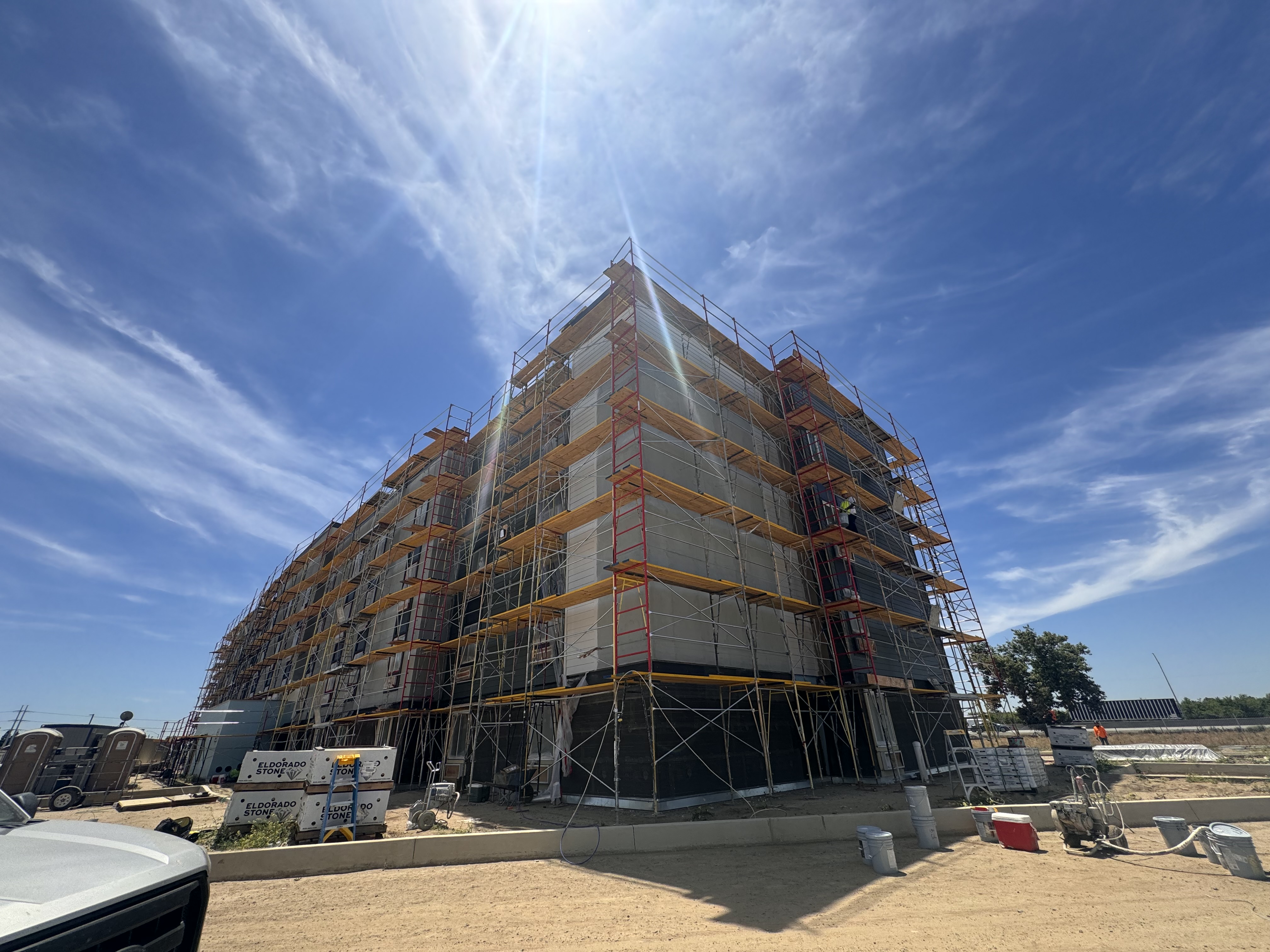 Commercial construction project