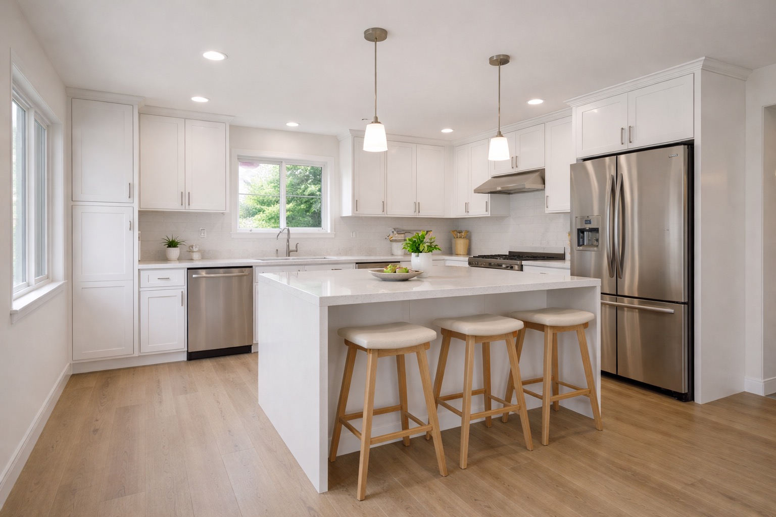Kitchen after