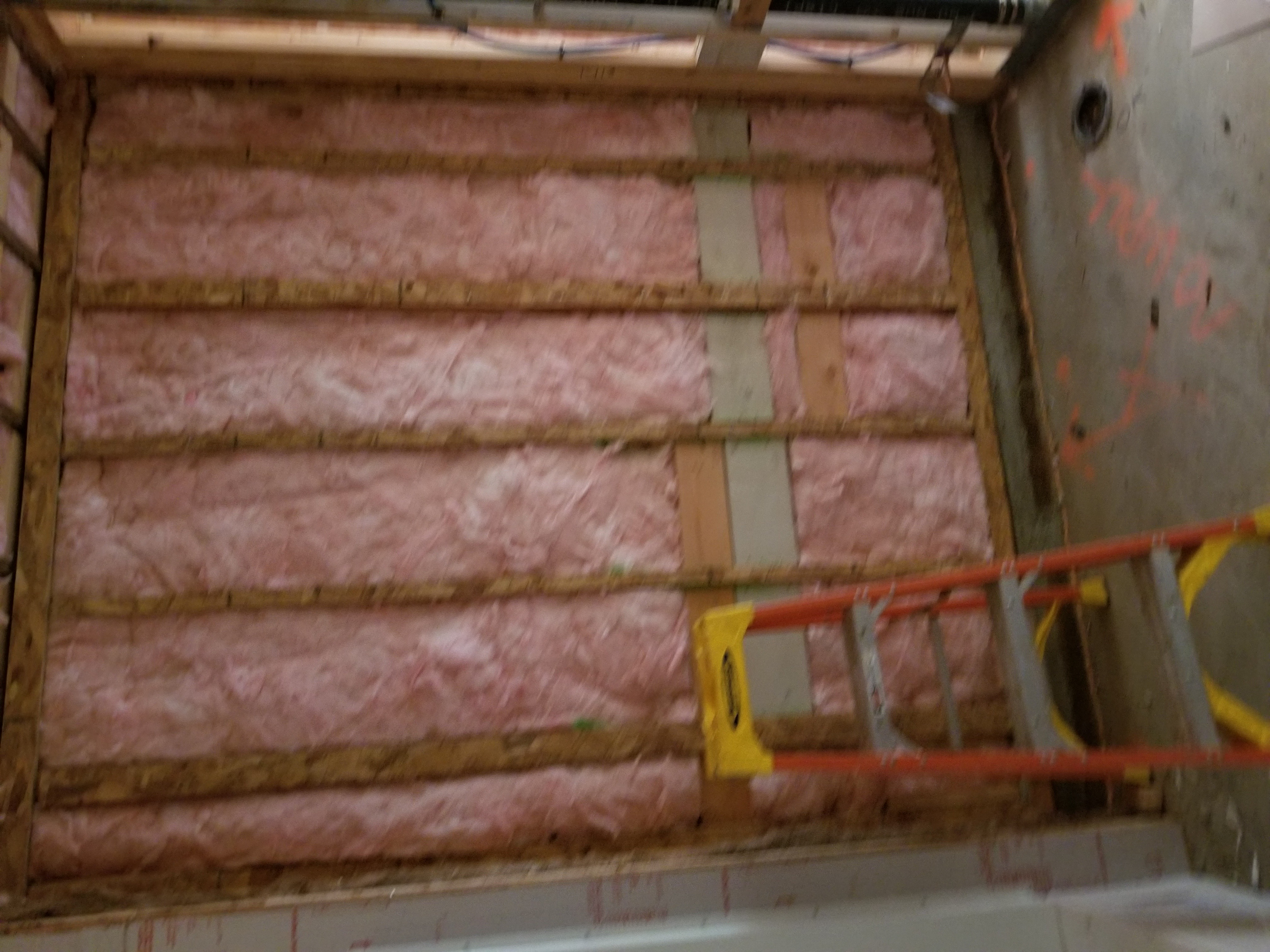 Multi family interior framing insulation