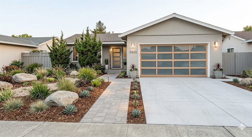 Exterior after modern curb appeal
